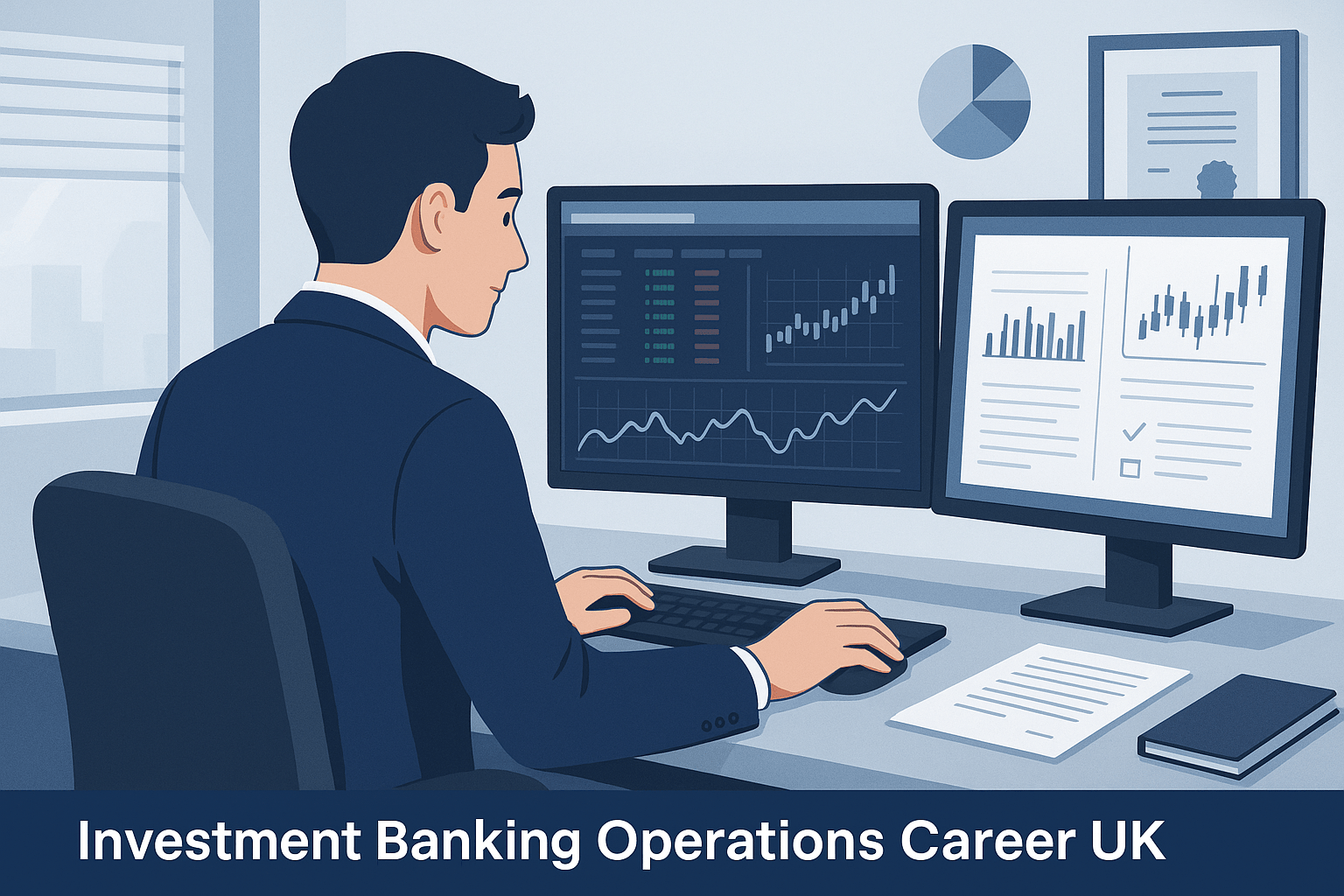 Investment banking operations career UK with training, skills, and career opportunities in finance.