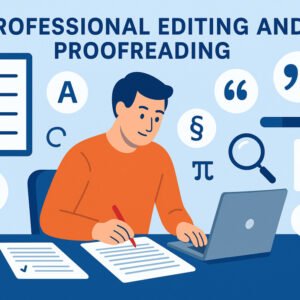Professional editing and proofreading masterclass with expert guidance for accuracy, clarity, and consistency.
