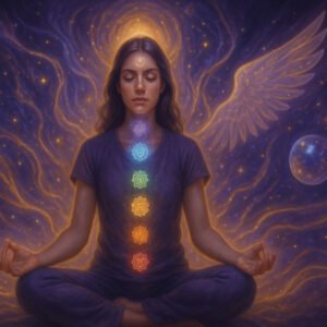Professional psychic development course showing clairvoyance, energy work, and meditation practices