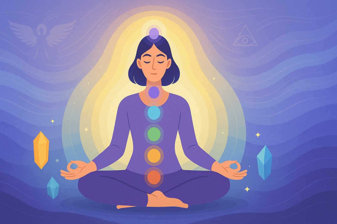 Spiritual healing certification course with chakras, aura, and energy practice for holistic healing